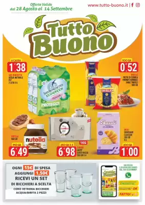 Volantino Tutto Buono (valido fino al 14-09)