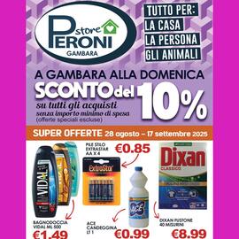Volantino Peroni Supermercati Pagina 1
