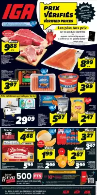 IGA flyer (valid until 3-09)