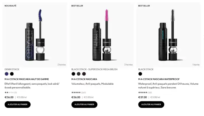 Catalogue MAC Cosmetics (valable jusqu'au 14-09)