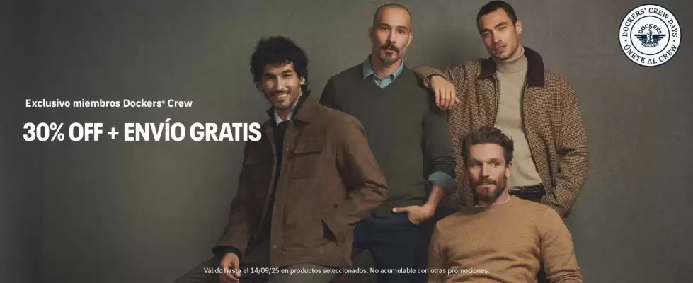 Catálogo Dockers (válido hasta 14-09)