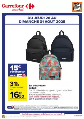 Catalogue Carrefour Market (valable jusqu'au 31-08)