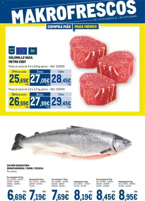 Folleto Makro (válido hasta el 1-09)