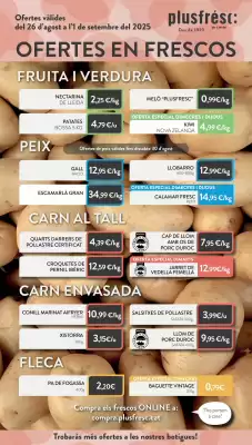 Folleto Plusfresc (válido hasta el 1-09)