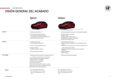 Folleto Alfa Romeo Página 5