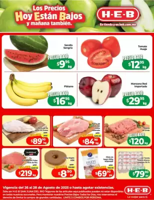 Catálogo HEB (válido hasta 28-08)
