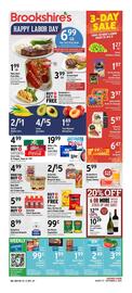 Brookshire's Weekly Ad week 35 Page 1