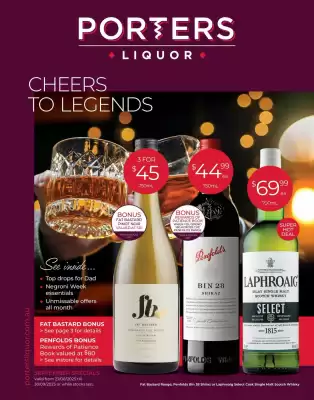 Porters catalogue (valid until 30-09)