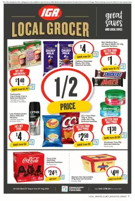 IGA catalogue