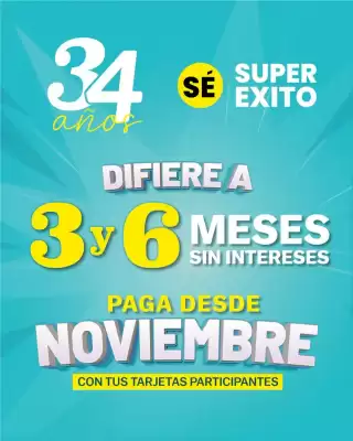Catálogo Super Éxito (válido hasta 30-11)