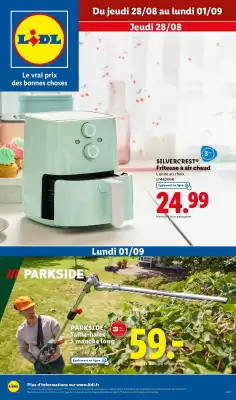 Catalogue Lidl (valable jusqu'au 1-09)