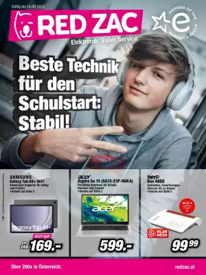 Red Zac Flugblatt