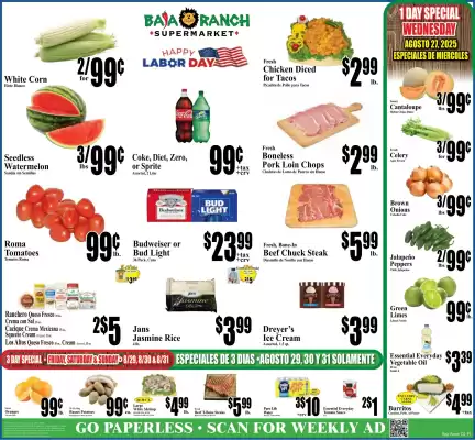 Baja Ranch Weekly Ad (valid until 2-09)