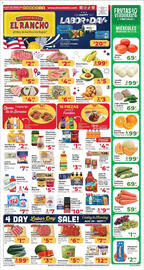 Supermercado El Rancho Weekly Ad week 35 Page 1