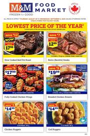 M & M Food Market flyer week 35 Page 1