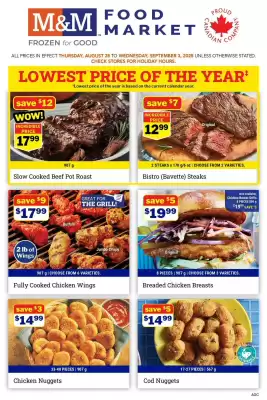 M & M Food Market flyer