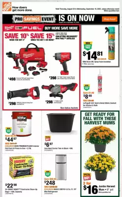 Home Depot flyer
