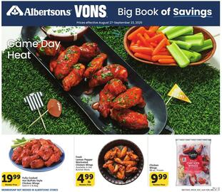 Vons Weekly Ad Page 1