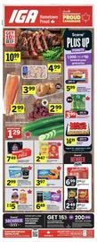 IGA flyer week 35 Page 1
