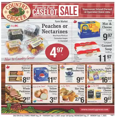 Country Grocer flyer (valid until 3-09)