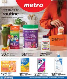 Metro flyer week 35 Page 1
