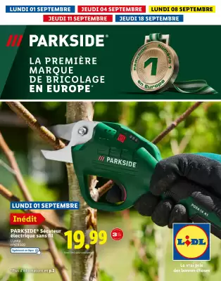 Catalogue Lidl (valable jusqu'au 18-09)