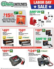O'Reilly Auto Parts Weekly Ad Page 2