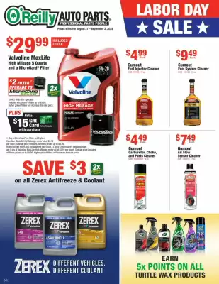 O'Reilly Auto Parts Weekly Ad (valid until 23-09)