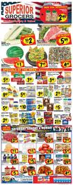 Superior Grocers Weekly Ad week 35 Page 1