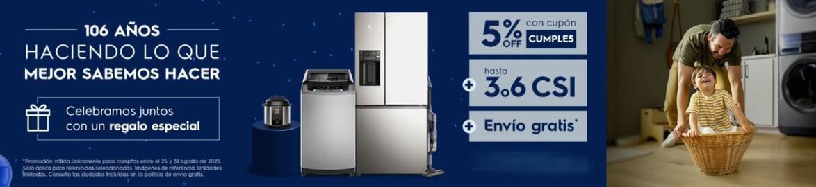 Catálogo Electrolux Página 1