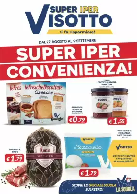 Volantino Supermercati Visotto (valido fino al 9-09)