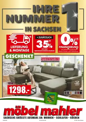 Möbel Mahler Prospekt (gültig bis 16-09)