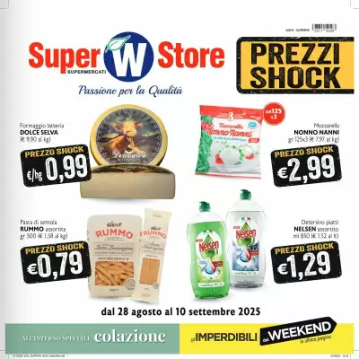 Volantino SuperW (valido fino al 10-09)