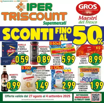 Volantino Iper Triscount (valido fino al 4-09)