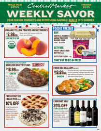 Central Market Weekly Ad week 35 Page 1