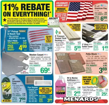 Menards Weekly Ad