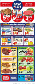 Save a Lot Weekly Ad week 35 Page 1