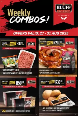Bluff Meat Supply catalogue (valid until 31-08)