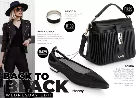 Honey Fashion Accessories catalogue (valid until 2-09)