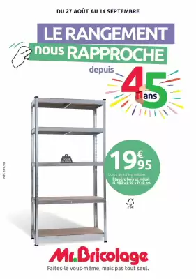 Catalogue Mr Bricolage (valable jusqu'au 14-09)