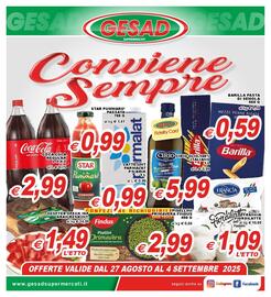 Volantino Gesad Supermercati Pagina 1