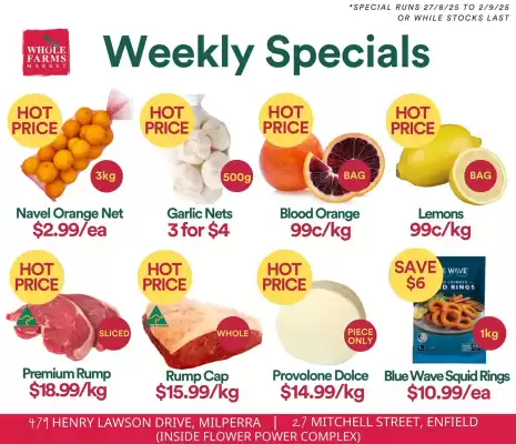 WHOLEFARMS catalogue (valid until 2-09)