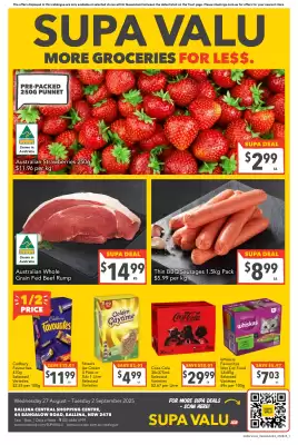Supa Valu catalogue (valid until 2-09)