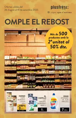 Folleto Plusfresc (válido hasta el 15-09)