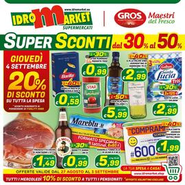 Volantino Idromarket settimana 35 Pagina 1