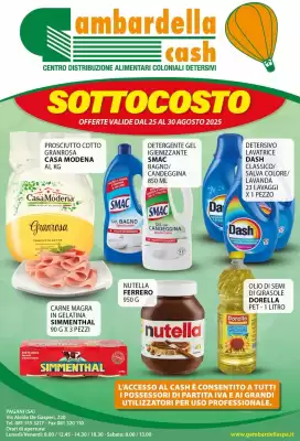 Volantino Gambardella Cash (valido fino al 30-08)