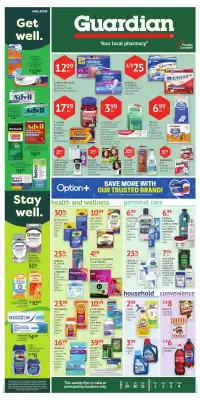 Guardian Pharmacy flyer (valid until 4-09)