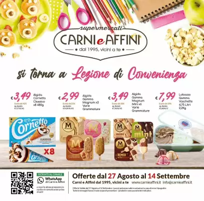 Volantino Carni e Affini Supermercati (valido fino al 14-09)