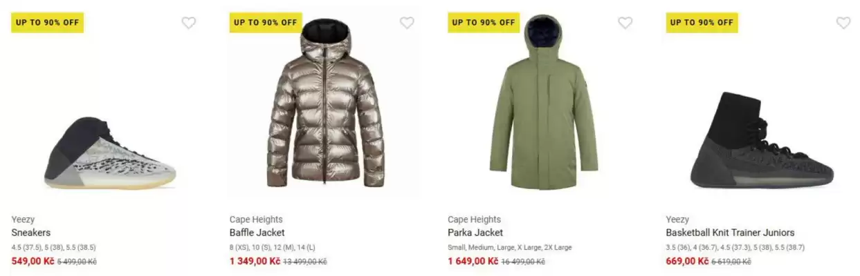 Sports Direct leták (platné do 9-09)
