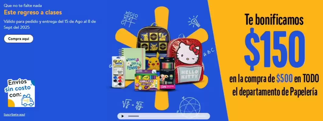 Catálogo Walmart (válido hasta 8-09)